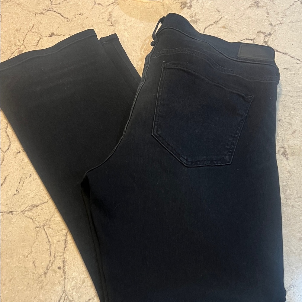 Express Women's Dark Wash Boot Cut Jeans - Picture 6 of 6